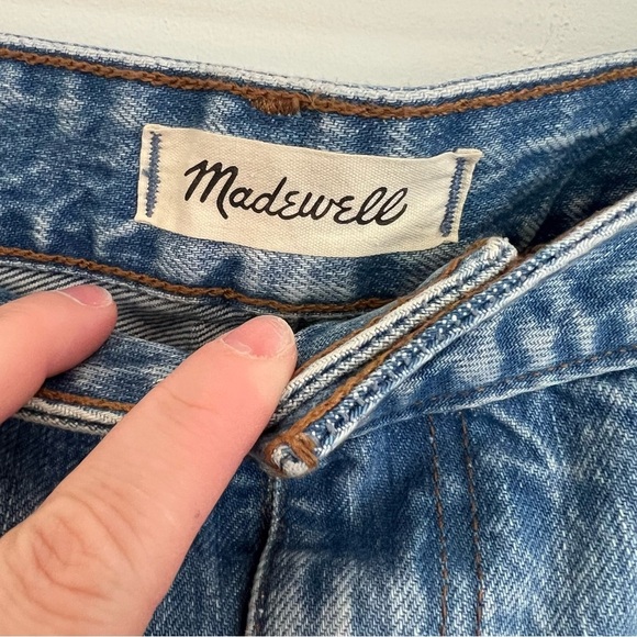 Madewell 90s Curvy Straight Jeans Sz 33 T - Picture 3 of 8